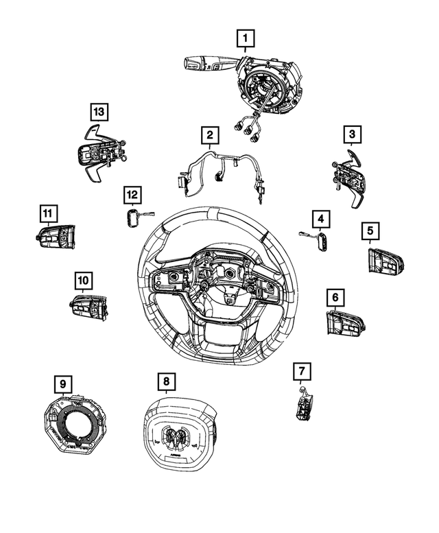 68379834AB - Electrical: Electronic Range Select Switch for Mopar Image image