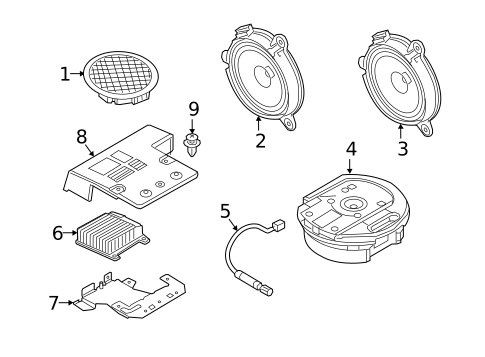 Sound System for 2021 Mazda CX-3 #1