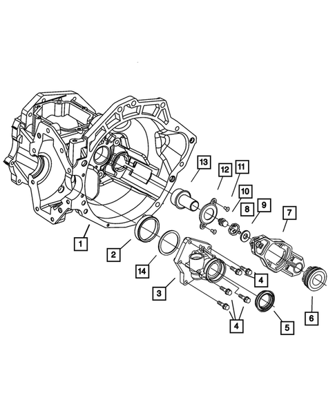 Case and Extension for 2003 Dodge Neon #0