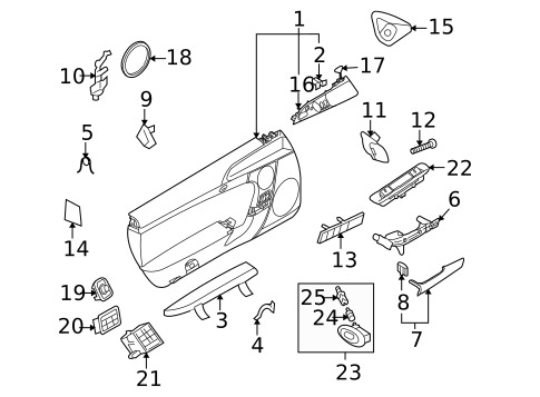 Hardware, Fasteners & Fittings for 2011 Porsche Boxster #0