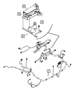 4795050AA - Electrical: Power Distribution Center Cover for Mopar Image