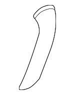 8635084 - : 2004-2006 Volvo S80 - Handle Cover for Volvo: S80 Image