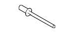 30640780 - Body: Rear Bracket Rivet for Volvo Image