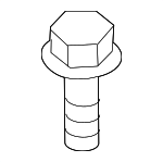 MF911641 - Engine: Front Mount Bolt for Mitsubishi: Eclipse Cross, Mirage, Mirage G4, Montero, Outlander, Outlander PHEV, Outlander Sport Image
