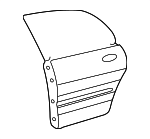 863812G000 - Body: Black Out Tape for Kia: Optima Image