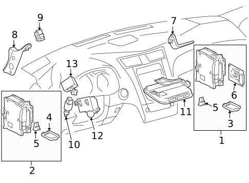 Flashers for 2011 Lexus GS450h #0