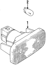 LNA4812AB - Electrical: Marker Lamp Assembly for Jaguar Image