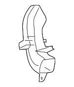 8S4Z18491A - Body: Heater Duct for Ford: Focus Image