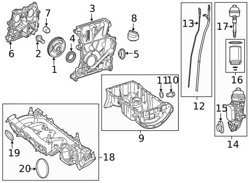 Engine Parts for 2016 Mercedes-Benz Sprinter 2500 #2
