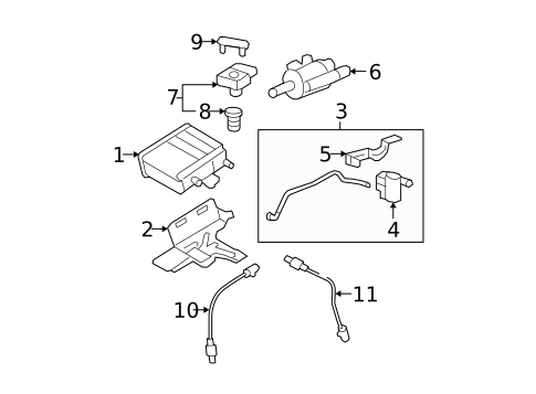 Switches, Solenoids & Actuators for 2012 Cadillac Escalade EXT #0