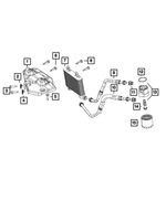 68240988AA - Engine: Oil Drain Plug for Mopar Image image