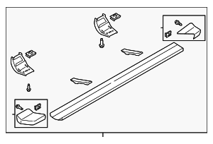 FL3Z16451MB - Unclassified: Running Board for Ford: F-150 Image