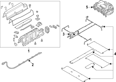 Cooling System for 2025 Volvo EC40 #1