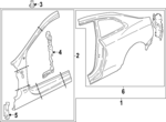 8W6810075A - Body: Uniside Assembly for Audi: RS5 Image