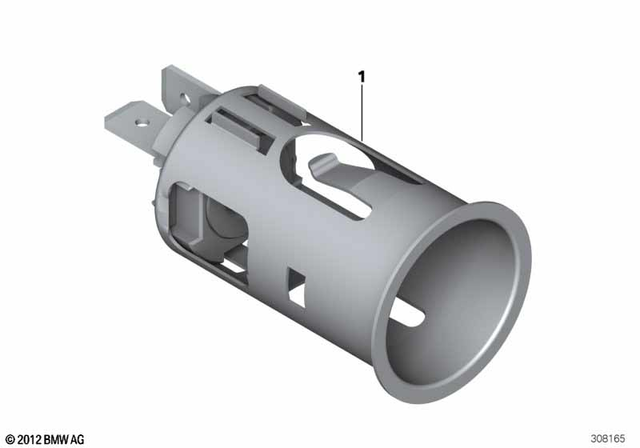 61346973035 - General Electrical System: Socket for Cigarette Lighter -  for BMW-Motorrad Image image