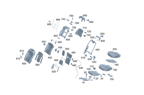 Individual Seats for 1991 Mercedes-Benz 350SD #0
