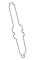 41598203 - Ignition: Spark Plug for Mercedes-Benz Image
