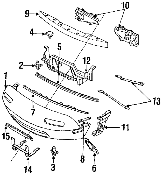 NA0150160 - : Support Bracket for Mazda Image