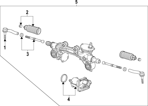 Steering Gear & Linkage for 2023 Cadillac Escalade #1