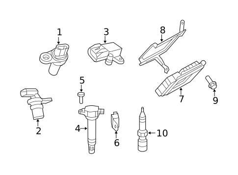 Ignition System for 2008 Dodge Avenger #0