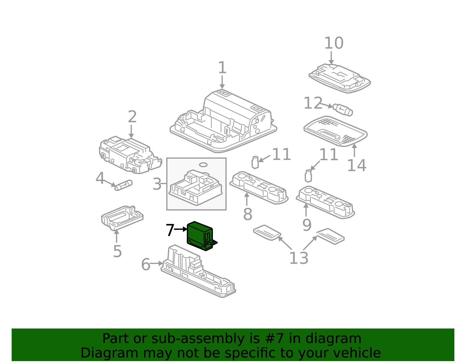 39210-TA0-A01 - Navigation Microphone 2008-2011 Honda | Honda