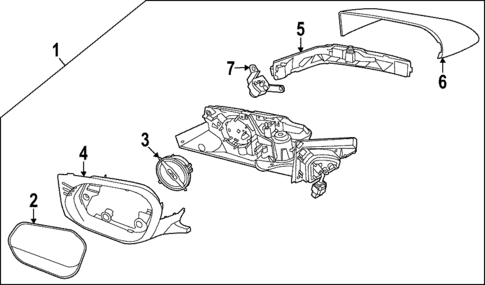 Outside Mirrors for 2025 Kia EV6 #0