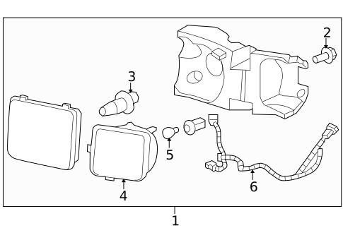 Lighting - Exterior for 2010 Hummer H3T #2