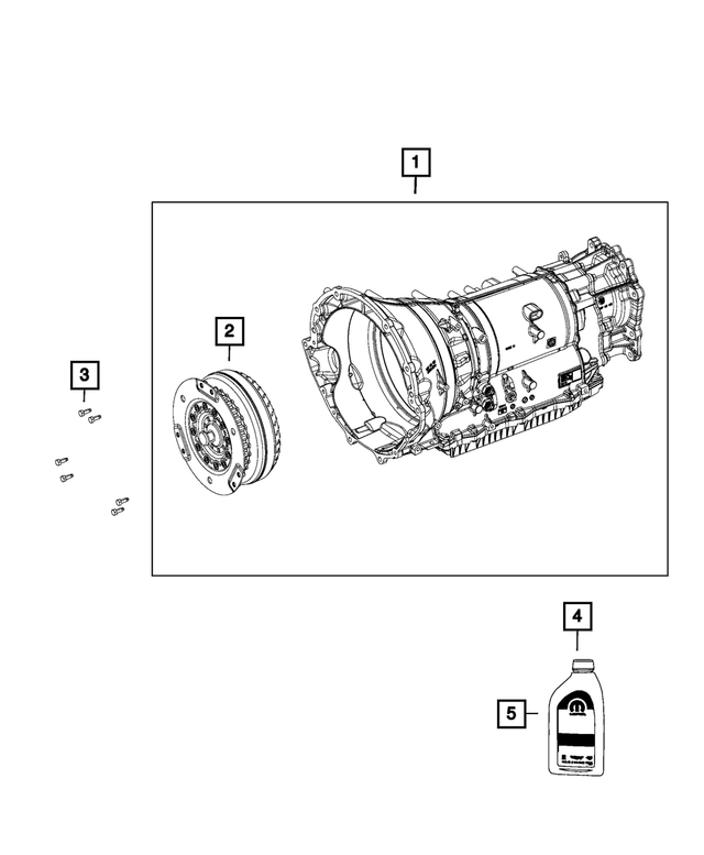 68271048AD - Transmission: With Torque Converter Transmission for Mopar Image image