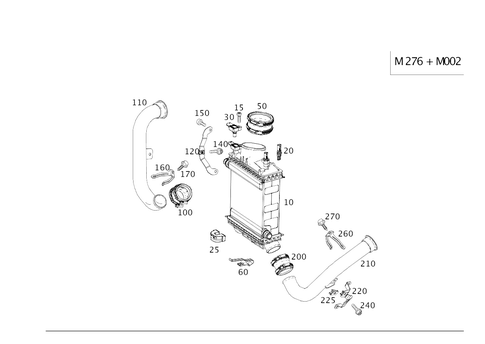 Charge Air Cooling for 2019 Mercedes-Benz GLE43 AMG #0