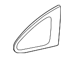 73561SXSA11 - : Quarter Glass for Honda: CR-V Image