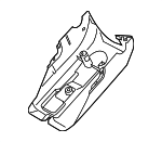 39860279 - Steering: Lower Cover for Volvo: S60, S60 Cross Country, S80, V60, V60 Cross Country, V70, XC60, XC70 Image