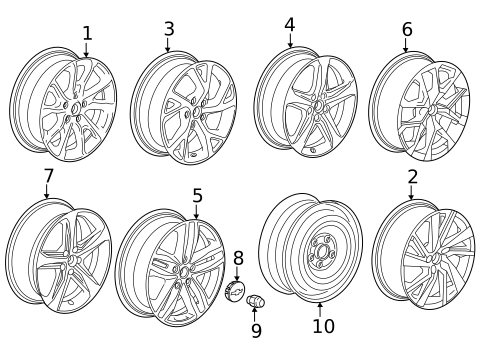 Wheel for 2020 Chevrolet Equinox #0
