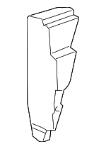 1C0863517C - Body: Sound Absorber for Volkswagen: Beetle Image