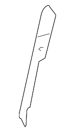 1C0868048FFZA - Body: Lower Quarter Trim for Volkswagen: Beetle Image