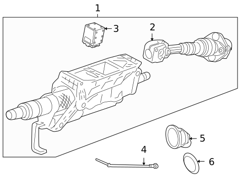 Steering Column Assembly for 2008 Porsche Cayman #0