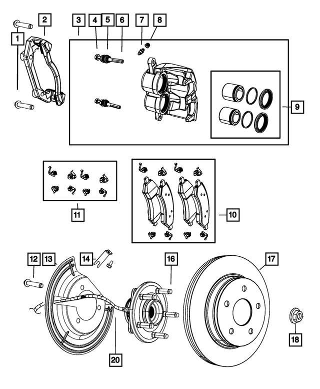 R8037147AC - Brakes: Disc Brake Caliper Assembly, Remanufactured, Right for Mopar Image