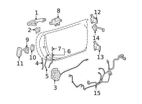 Door for 2008 Saturn Sky #0