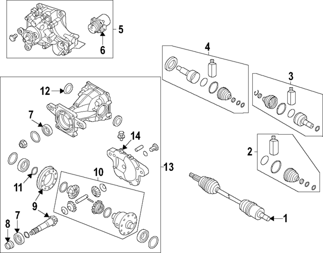 530664G500 - : Side Bearings for Kia Image