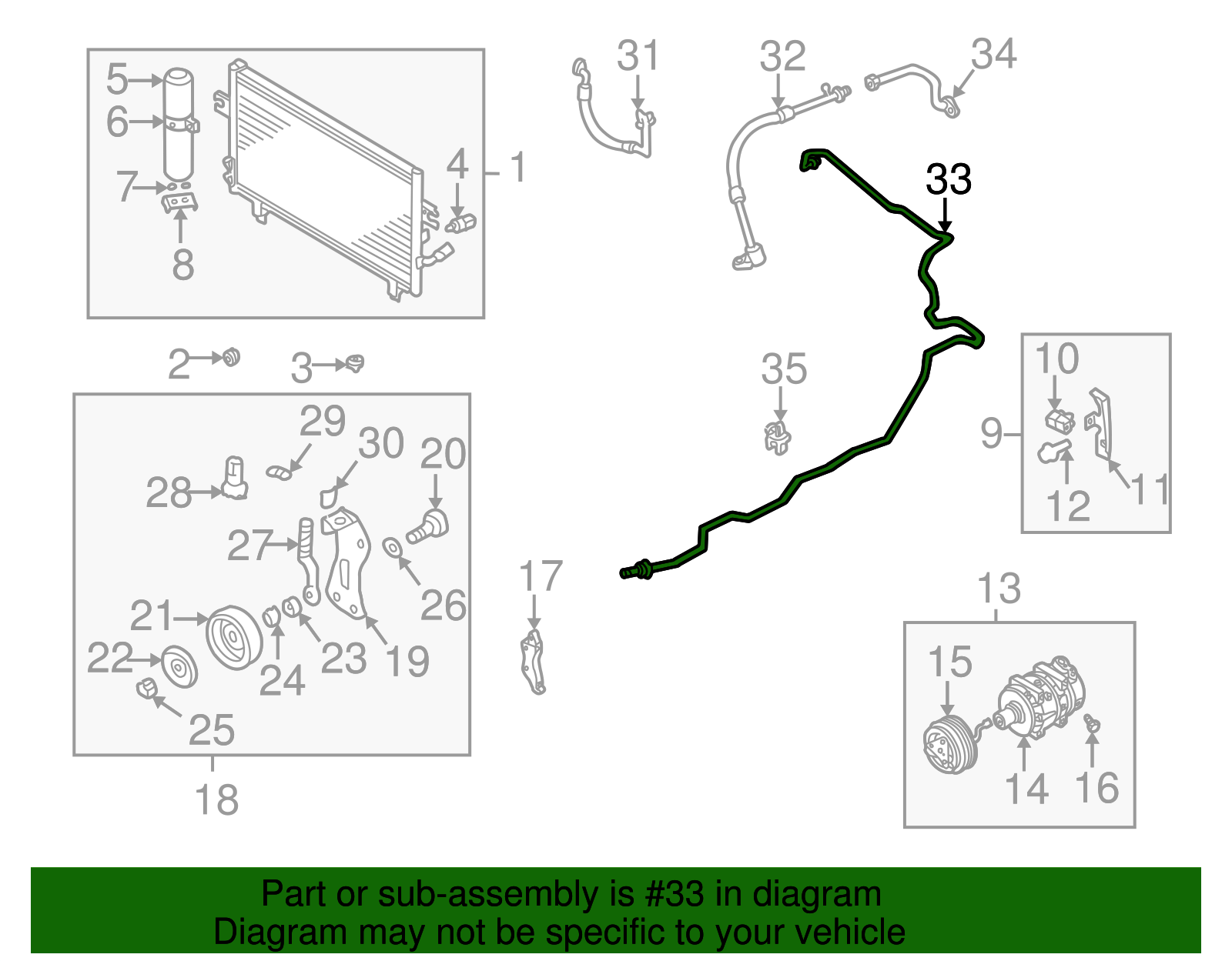 Cooler Pipe - Nissan (92440-5Y700)
