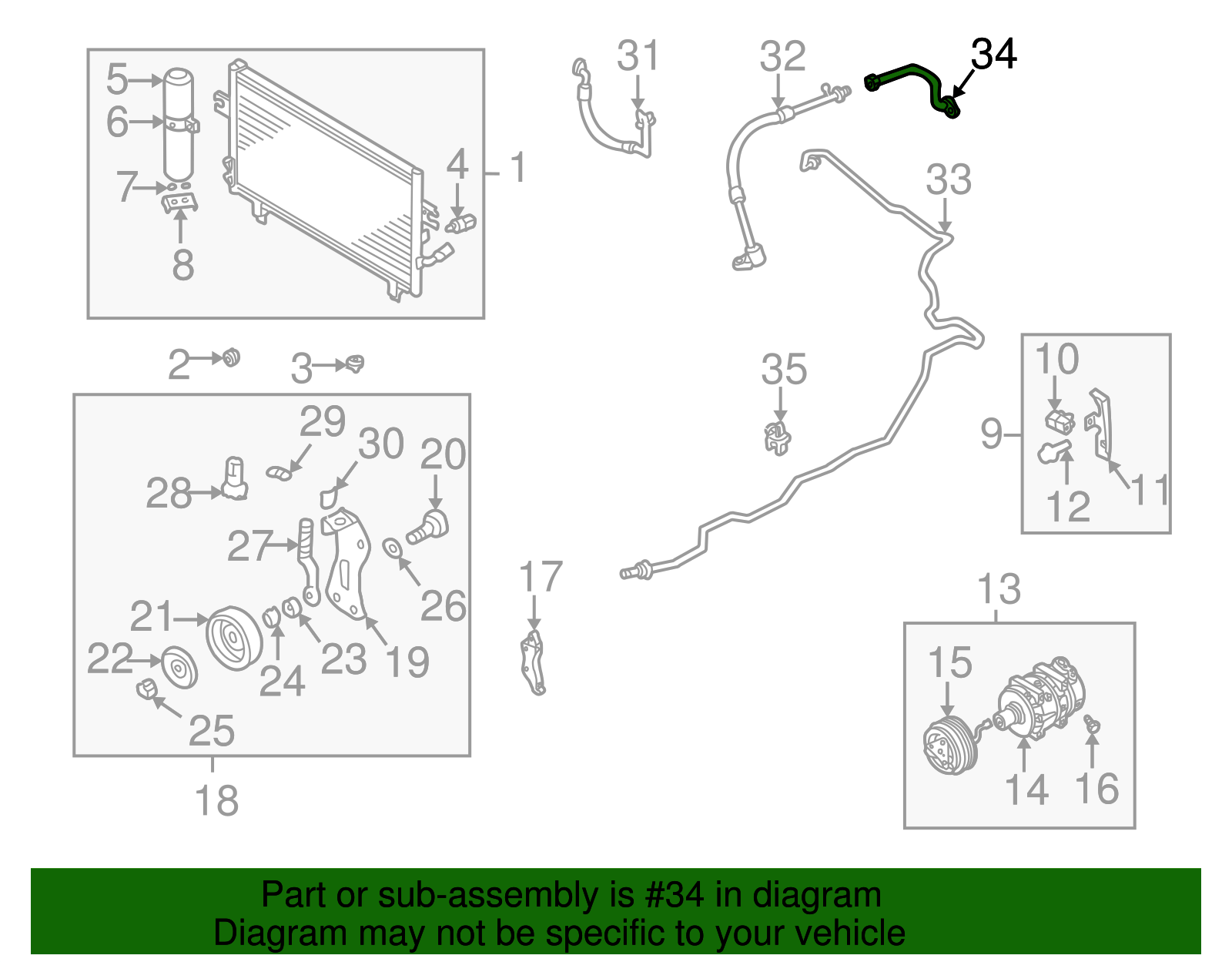 Cooler Pipe - Nissan (92450-5Y700)