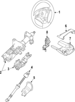 32306871716 - Steering: Steering Wheel for BMW: 530i, 540i Image
