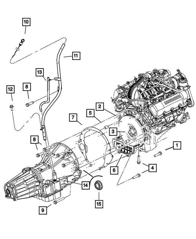 4810021 - Automatic Transaxle 4 Speed: Grommet for Mopar Image