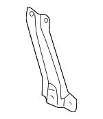 6567404010 - Body: Side Panel Retainer Plate for Toyota Image