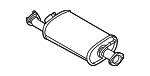 WCE104642 - : Intermediate Muffler for Land-Rover Image