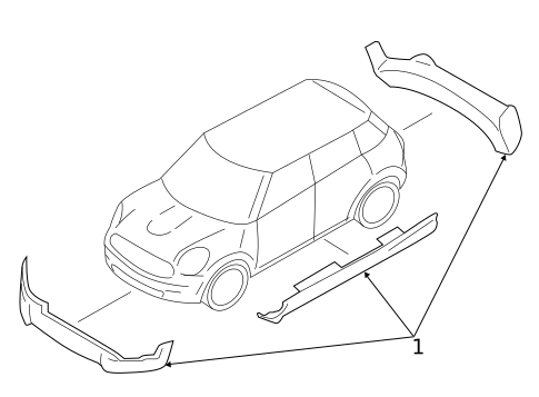 Ground Effects for 2014 Mini Cooper Countryman #0