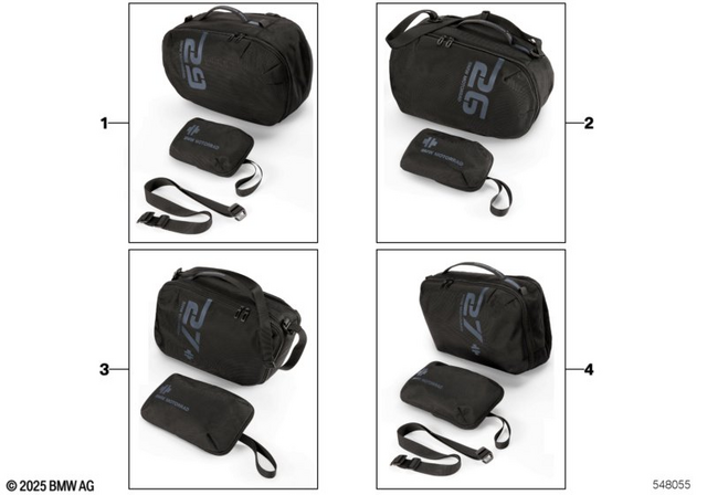 77415B4FE76 - Luggage &amp; Storage: Interior Bag F Case, Left for BMW-Motorrad Image