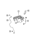 68608959AA - Emission Controls: Vapor Canister for Mopar Image