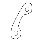 33207572717 - Suspension: Axle Assembly Reinforced Plate for BMW: 318i, 318is, 323Ci, 323i, 323is, 325Ci, 325i, 325is, 325xi, 328Ci, 328i, 328is, 330Ci, 330i, 330xi, 525i, 525xi, 528i, 528i xDrive, 528xi, 530i, 530xi, 535i, 535i xDrive, 535xi, 740i, 740iL, X3, X5, X6, Z3, Z4 Image