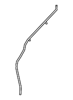 6324706100 - Body: Drain Hose for Lexus: ES250, ES300h, ES350 Image