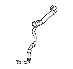 2325006001 - : Upper Hose for Mercedes-Benz Image